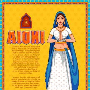 Stock Vector Welcome Gesture Indian Greeting Banner In Namaste 300x300 Stock Vector Welcome Gesture Indian Greeting Banner In Namaste