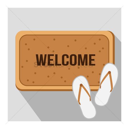 450x450 Free Welcome Mat Stock Vectors Stockunlimited
