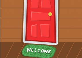 285x200 Welcome Mat Free Vector Graphic Art Free Download