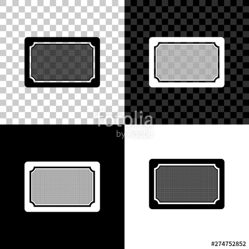 500x500 Doormat Icon Isolated On Black, White And Transparent Background