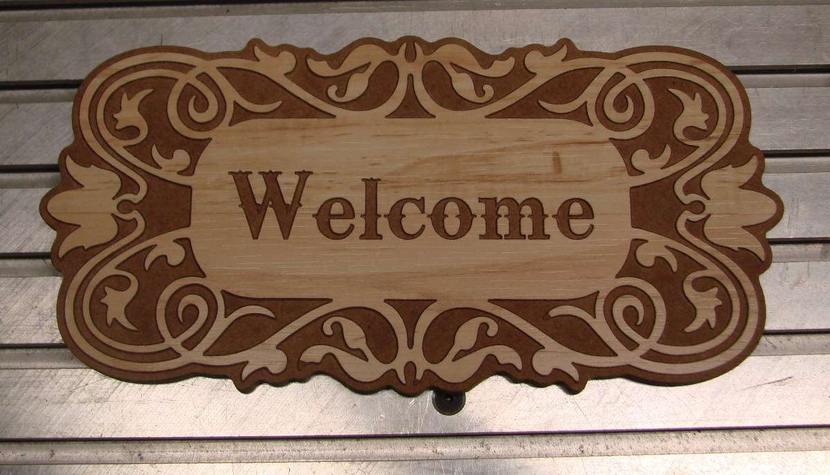 1200x687 Ornate Welcome Sign Signtorch, Turning Images Into Vector Cut Paths