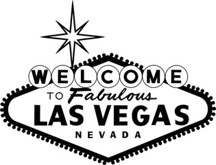 315x240 Las Vegas Sign Clipart Black And White