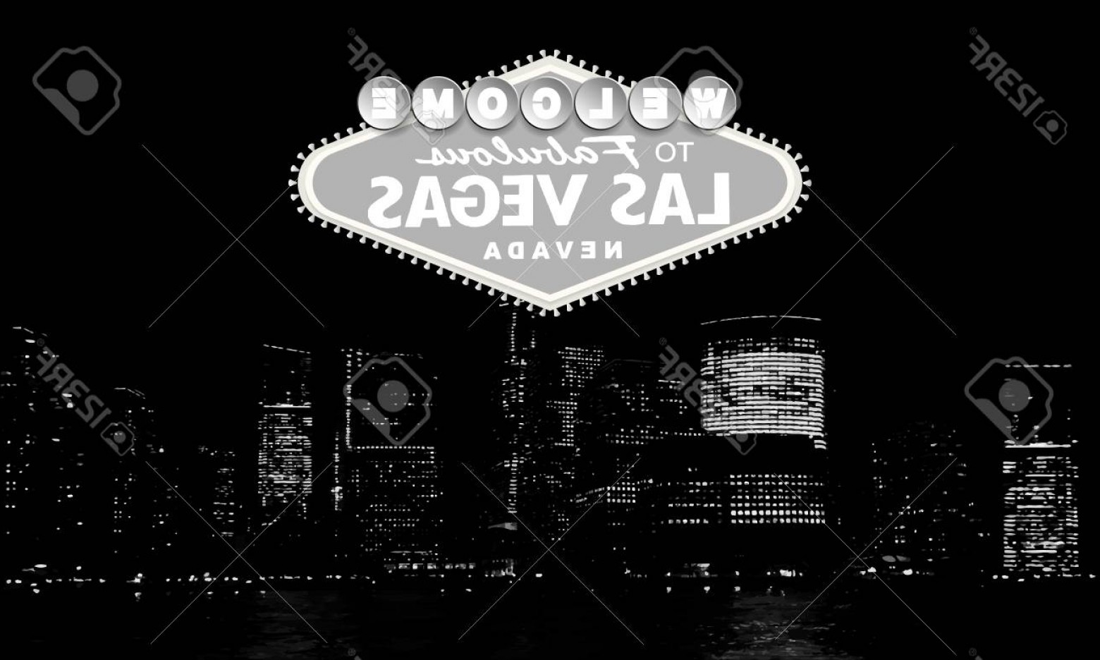 1560x936 Photostock Vector Welcome To Fabulous Las Vegas Nevada Classic