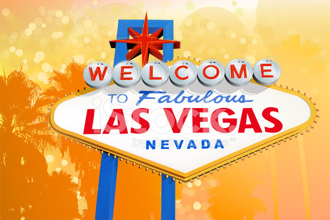 660x440 Welcome To Fabulous Las Vegas Sign Vector Stock Vector