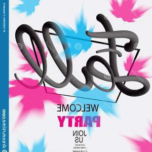 300x300 Vector New Year Greeting Card Design Hoodamathrun