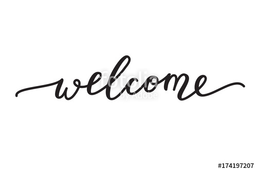 Welcome Vector at Vectorified.com | Collection of Welcome Vector free ...