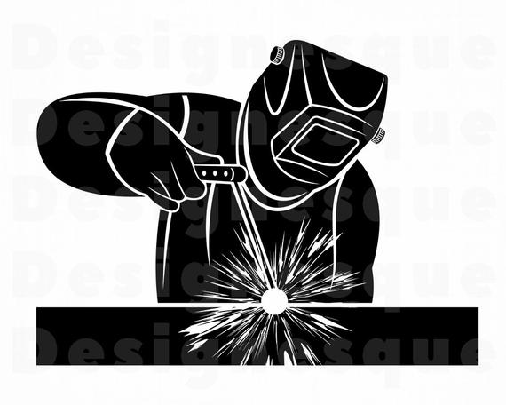 570x456 Welder Welding Welder Clipart Welder For Etsy