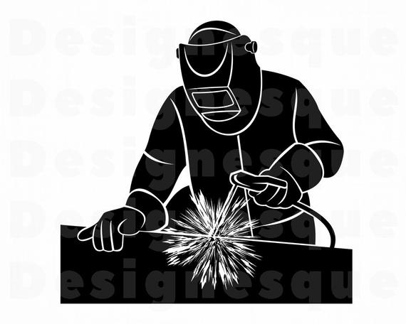 570x456 Welding Welder Welding Clipart Welder For Etsy