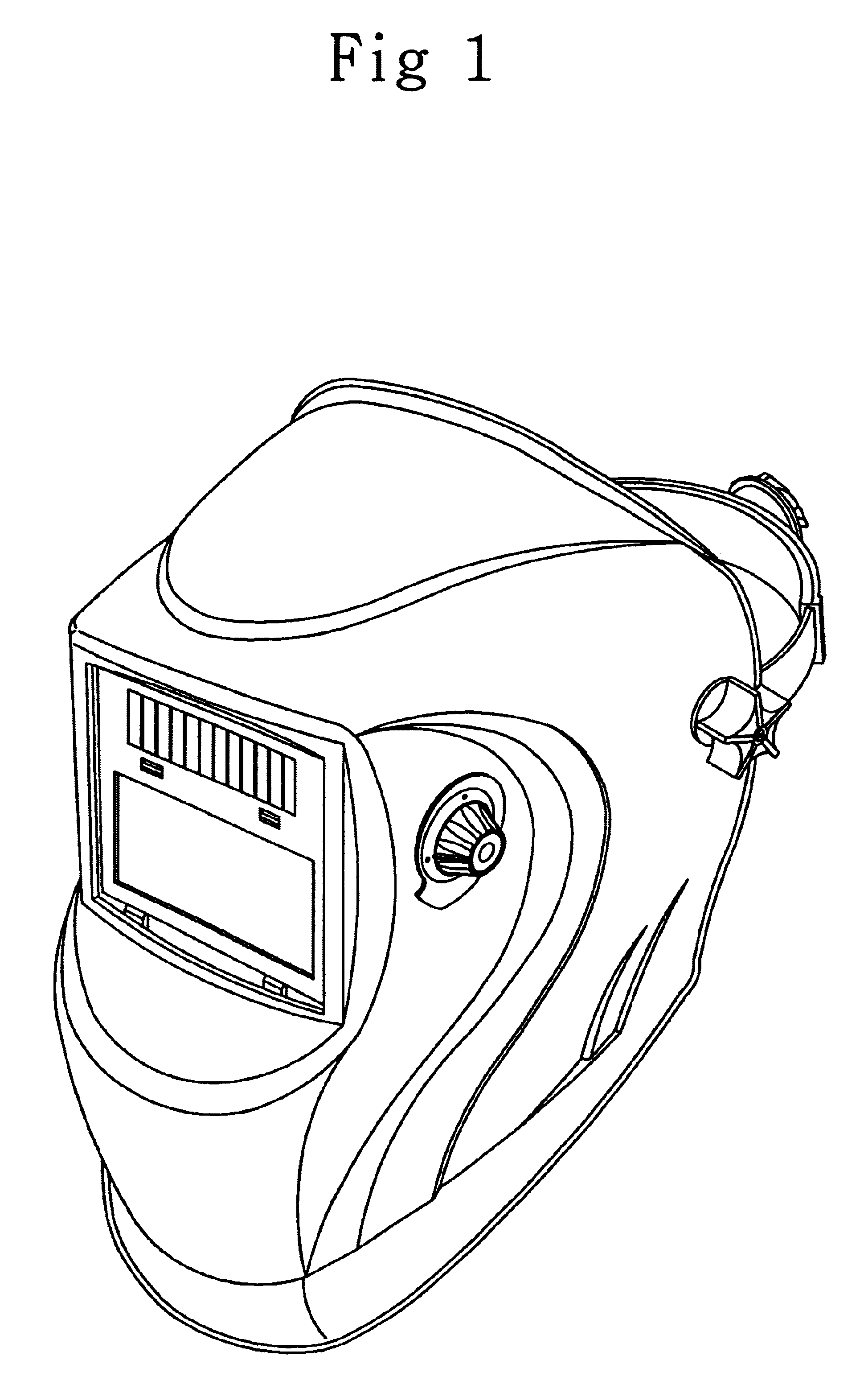 1948x3133 Welding Helmet Drawing