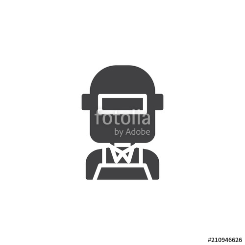 Welder In Welding Mask Vector Icon Filled Flat Sign For Mobile 500x500 Welder In Welding Mask Vector Icon Filled Flat Sign For Mobile