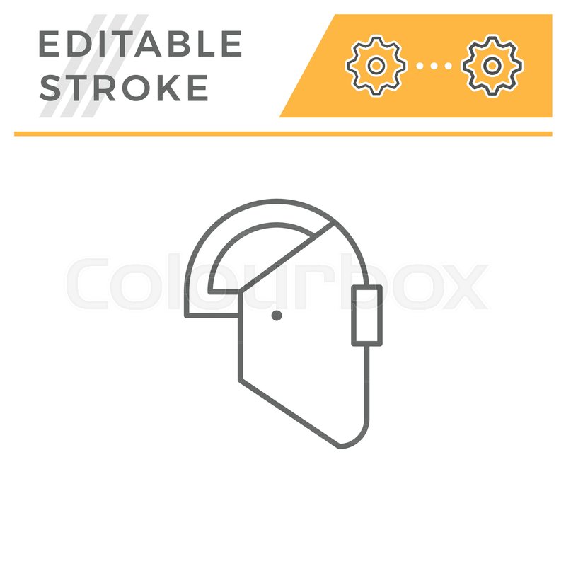 Welding Mask Line Icon Isolated On Stock Vector Colourbox 800x800 Welding Mask Line Icon Isolated On Stock Vector Colourbox