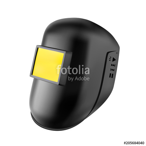 Welding Mask On A White Background Vector Illustration Stock 500x500 Welding Mask On A White Background Vector Illustration Stock