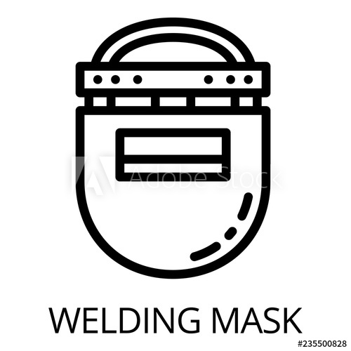 Plastic Welding Mask Icon Outline Plastic Welding Mask Vector 500x500 Plastic Welding Mask Icon Outline Plastic Welding Mask Vector