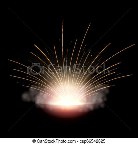 450x470 Creative Vector Illustration Flash Of Electric Welding Metal Fire