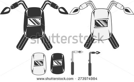 Welding Torch And Hood Clipart 450x274 Welding Torch And Hood Clipart