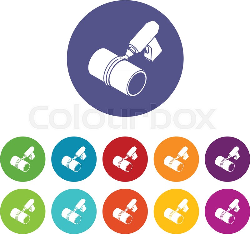 Welding Torch Cutting Icons Color Set Stock Vector Colourbox 800x749 Welding Torch Cutting Icons Color Set Stock Vector Colourbox