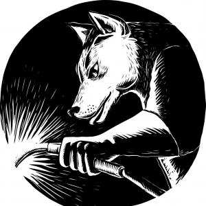 Dingo Dog Welder Scratchboard Vector Catchsplace 300x300 Dingo Dog Welder Scratchboard Vector Catchsplace