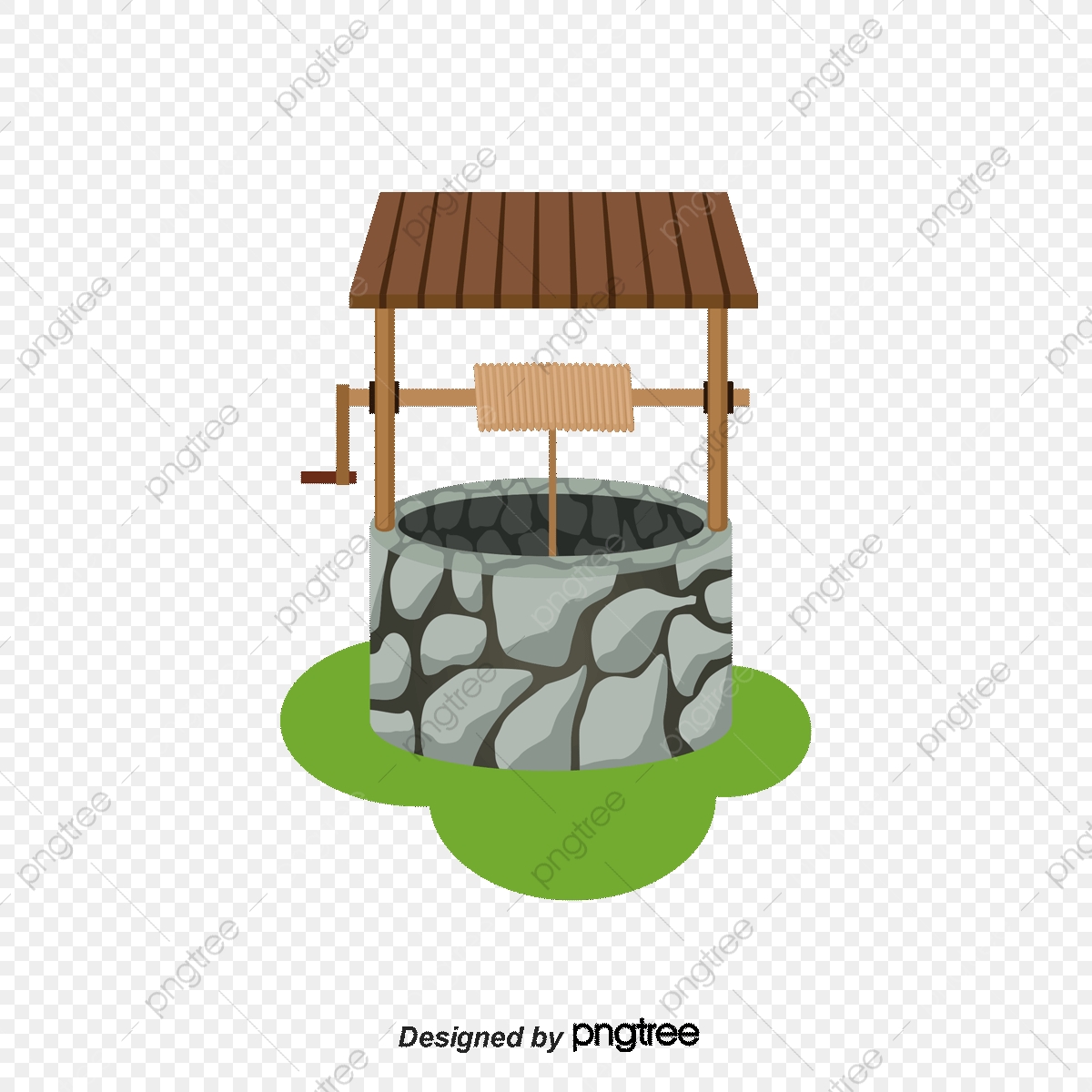 1200x1200 Vector One Well, Vintage, Hand, Rope Png And Vector