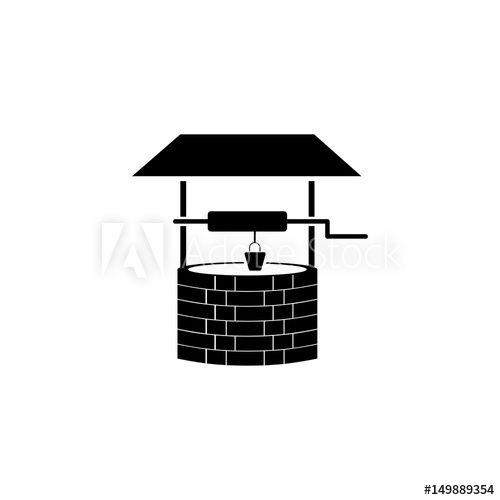 500x500 Well Vector Icon