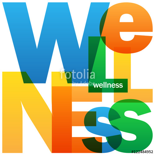 500x500 Wellness Vector Letters Collage Stock Image And Royalty Free