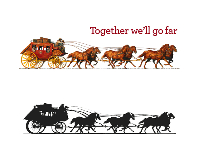 Wells Fargo Stagecoach Logo Vector at GetDrawings.com | Free for