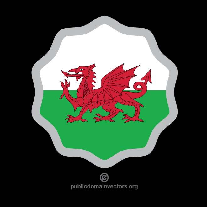 660x660 Welsh Flag Emblem