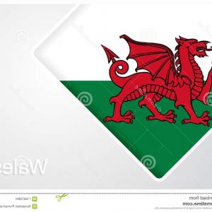 300x300 Abstract Color Background Wales Flag Vector Hoodamathrun