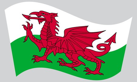 Welsh Flag Vector At Vectorified.com 