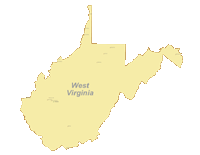 200x155 West Virginia Digital Vector Maps