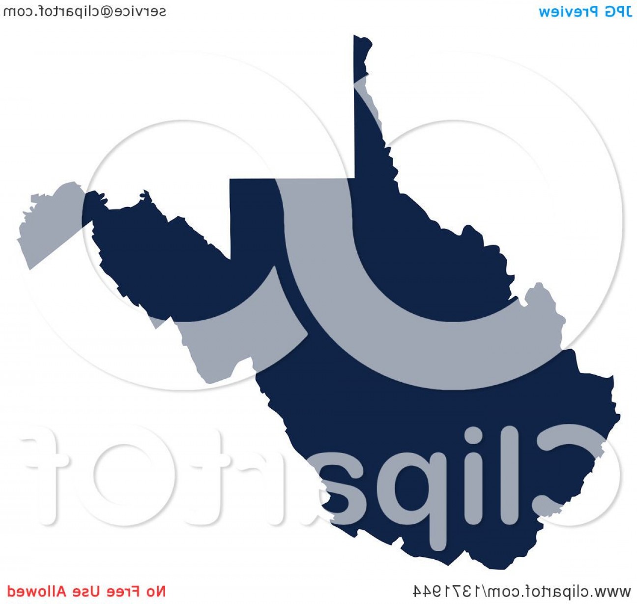 1296x1228 Democratic Political Themed Navy Blue Silhouetted Shape