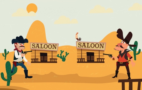 579x368 Wild West Free Vector Download