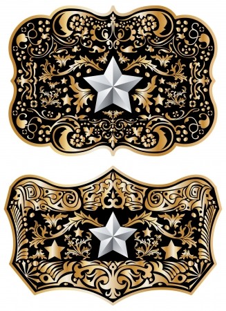 Cowboy Belt Buckle Design Royalty Free Vector Graphics 327x450 Cowboy Belt Buckle Design Royalty Free Vector Graphics