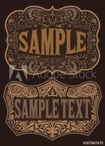 Label Western Style Vector Design Vintage Rodeo Cowboy Belt Buckle 361x500 Label Western Style Vector Design Vintage Rodeo Cowboy Belt Buckle