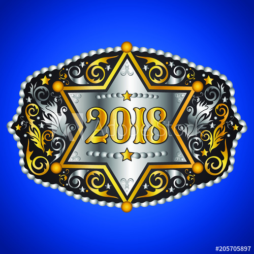 Year Western Cowboy Belt Buckle With Sheriff Badge Vector 500x500 Year Western Cowboy Belt Buckle With Sheriff Badge Vector