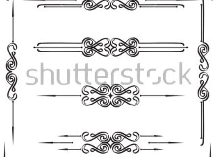 Western Border Vector