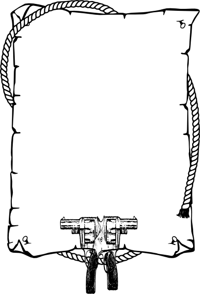 408x599 Cliparts Border Western For Free Download And Use Images