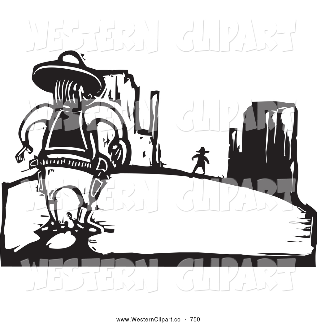 1024x1044 Vector Western Clip Art