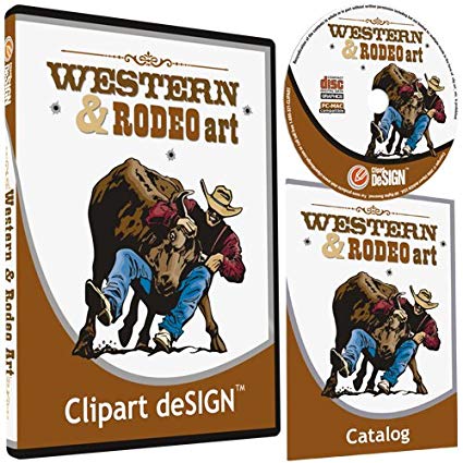 425x425 Cowboy Rodeo Western Horse Clipart Vinyl Cutter