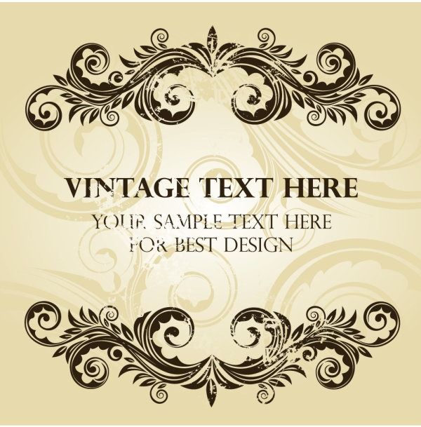 600x609 Western Design Elements Vector Free Author Ps Of My Free Paint