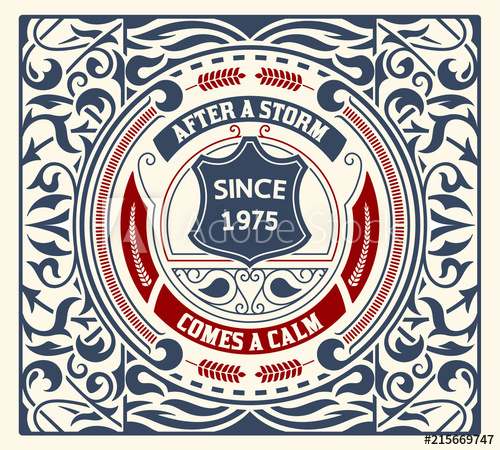 500x450 Label Design Vector Antique Frame Vintage Border Western Retro