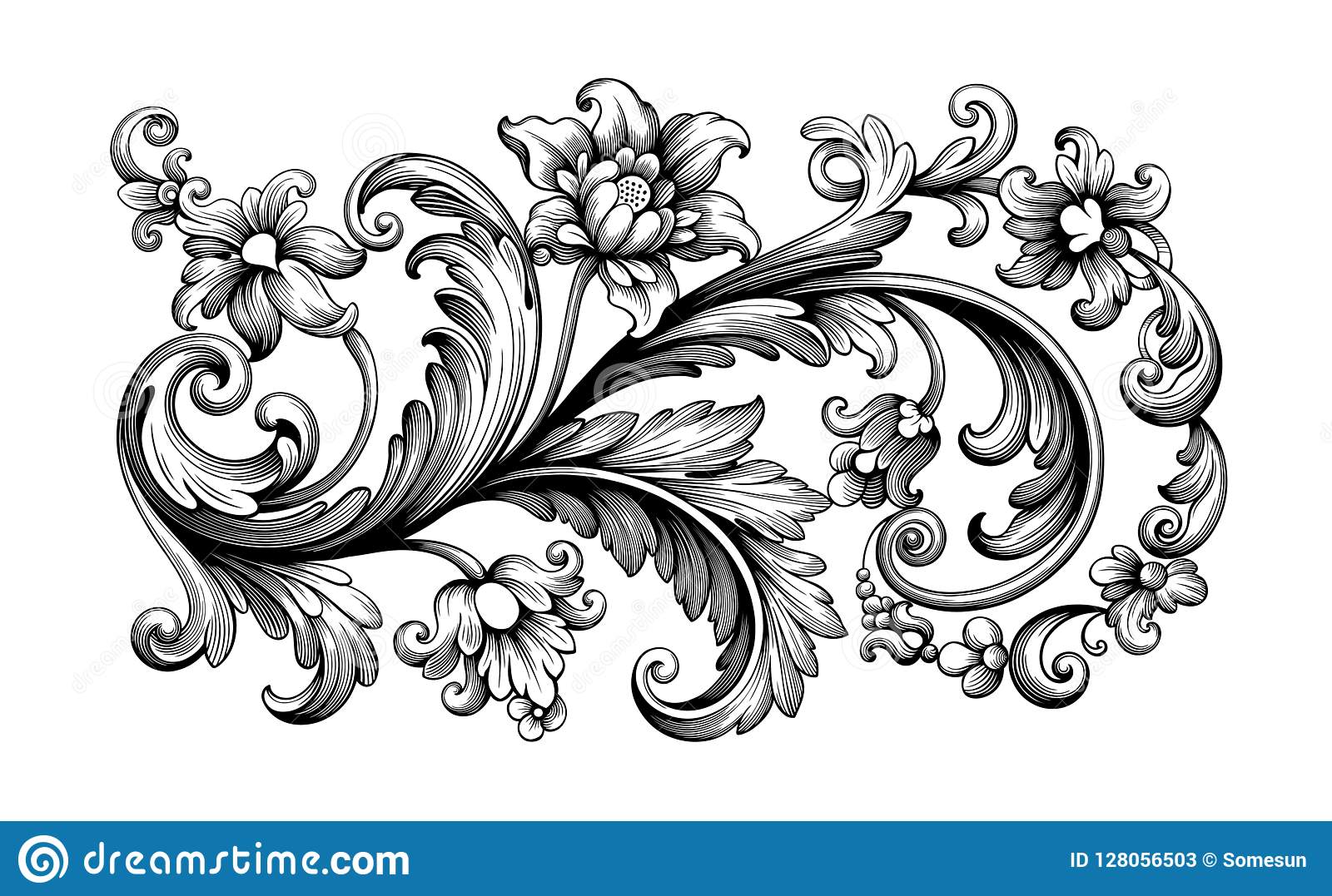 Western Filigree Vector at Vectorified.com | Collection of Western