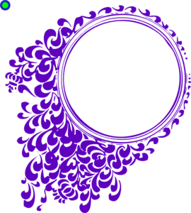 Purple And Filigree Clip Art 270x300 Purple And Filigree Clip Art