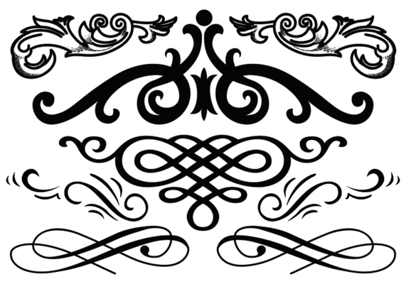 Western Flourish Angier Yearbook Ideas Free Vector Art, Vector 571x400 Western Flourish Angier Yearbook Ideas Free Vector Art, Vector