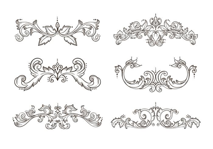 Filigree Free Vector Art 700x490 Filigree Free Vector Art