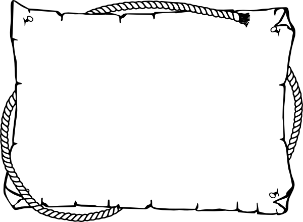600x439 Western Frame Vector