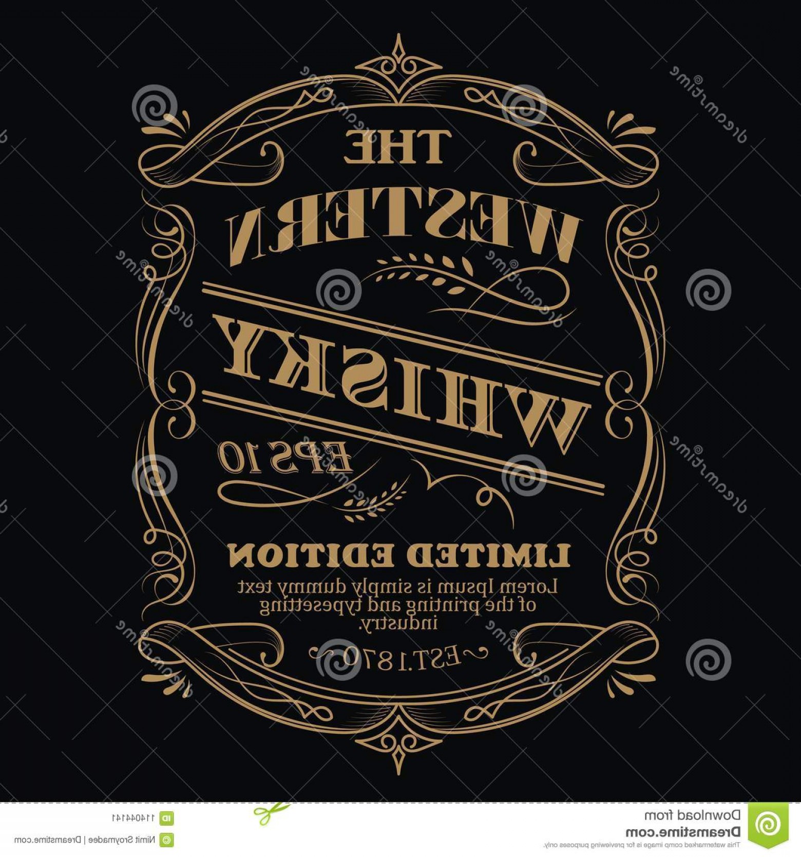 1560x1668 Hand Drawn Frame Western Label Antique Border Vintage Blackboard