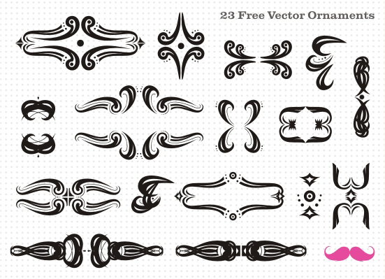 Western Ornament Vector Images 551x399 Western Ornament Vector Images