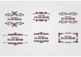 Western Flourish Free Vector Art 286x200 Western Flourish Free Vector Art