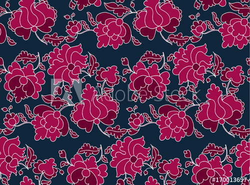 Ukraine Traditional Peasant Seamless Pattern Folk Style Floral 500x369 Ukraine Traditional Peasant Seamless Pattern Folk Style Floral