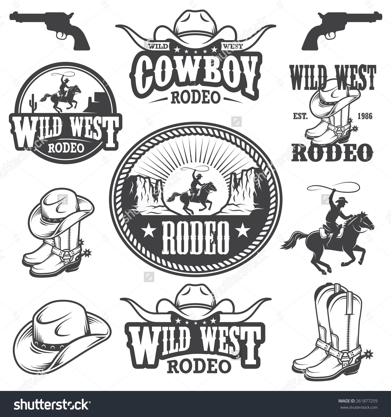 Western Vector at Vectorified.com | Collection of Western Vector free